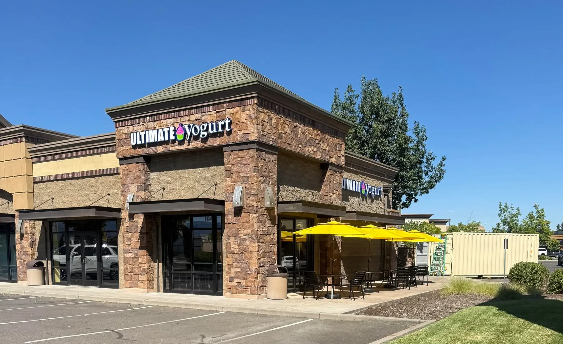 Ultimate Yogurt storefront in Medford, OR